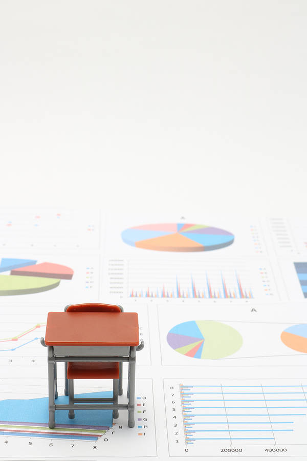 Studying charts and graphs