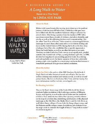 A Long Walk to Water YA Novel Discussion Guide