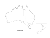 Map of Australia