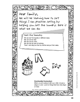 Sorting Letter to Parents