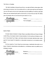 Stop Junk Mail -- Letter to Parents