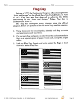 Flag Day: Library Skills