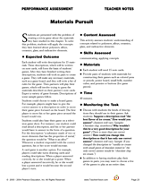 Materials Pursuit