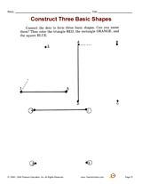 Construct 3 Basic Shapes