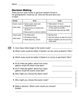 Division: Decision Making Skills (Gr. 4)