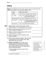 Adding (Gr. 4)