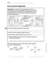 Lines and Line Segments (Gr. 4)