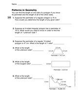 Measurement: Patterns in Algebra and Geometry (Gr. 5)