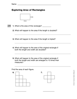 Exploring Area of Rectangles (Gr. 5)