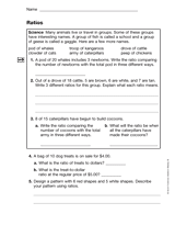Ratios (Gr. 5)