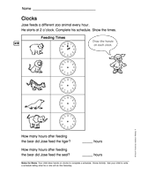 Clocks (Gr. 1)