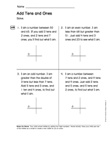 Add 10's and 1's (Gr. 1)