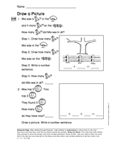 Addition and Subtraction Concepts: Draw a Picture (Gr. 1)