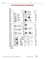 Ice Cream Cone Fractions