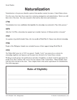 Naturalization