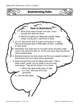 Brainstorming Rules