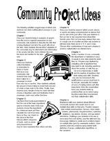 Fourth Grade Community Project Ideas