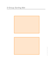 2-Group Sorting Mat