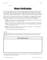 Water Purification