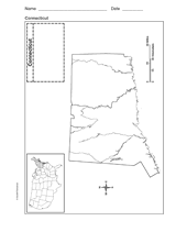 Map of Connecticut