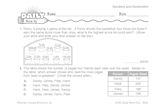 Math Warm-Up 20 for Gr. 3 & 4: Numbers and Numeration