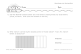 Math Warm-Up 28 for Gr. 3 & 4: Numbers and Numeration