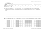 Math Warm-Up 14 for Gr. 5 & 6: Numbers and Numeration