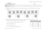 Math Warm-Up 220 for Gr. 5 & 6: Algebra, Patterns & Functions