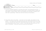 Math Warm-Up 203 for Gr. 5 & 6: Graphs, Data & Probability