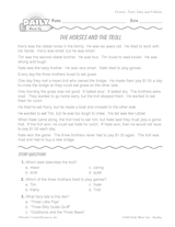 Reading Warm-Up 93 for Gr. 1 & 2: Fairy Tales and Folklore