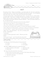 Reading Warm-Up 126 for Gr. 1 & 2: Contemporary Realistic Fiction