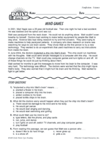 Science Reading Warm-Up: Medical Technology