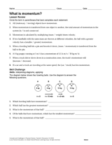 What Is Momentum?