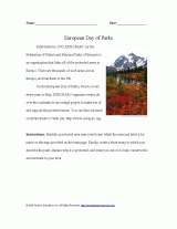 European Day of Parks