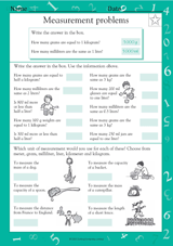 Metric Measurement Problems: Converting Units