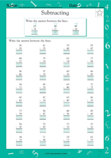 Two-Digit Subtraction with Regrouping III